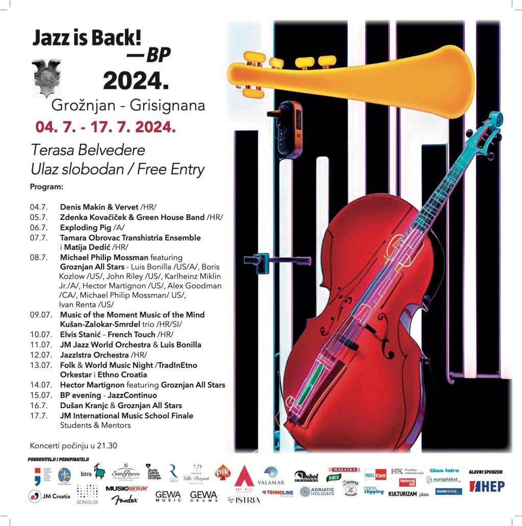 Jazz is Back 2024. - program