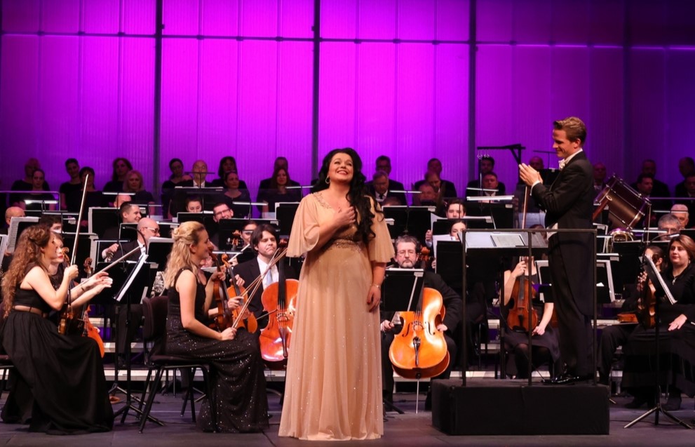 Kristina Kolar, Valentin Egel i Riječki simfonijski orkestar Anamarija knego / foto: Dražen Šokčević