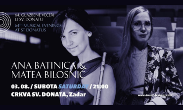 64. Glazbene večeri u sv. Donatu: Ana Batinica i Matea Bilosnić