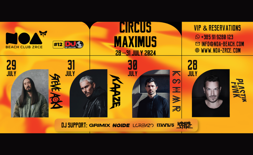 Circus Maximus - Noa Beach Club