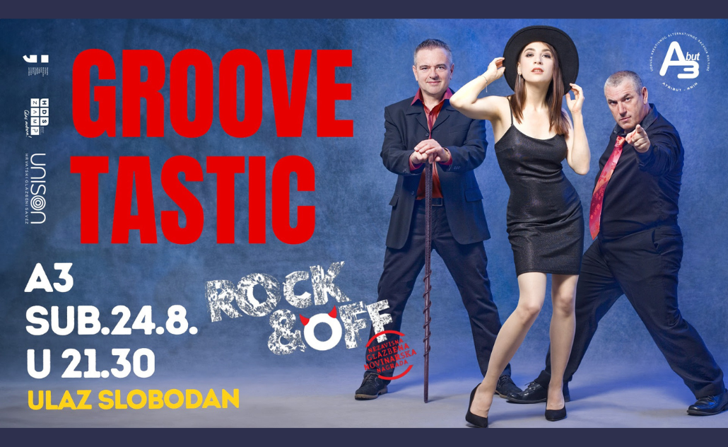 Rock&Off Tour 2024.: Groovetastic u Kninu