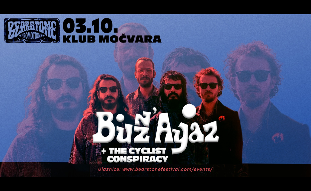 Buzz' Ayaz + The Cyclist Conspiracy u Močvari