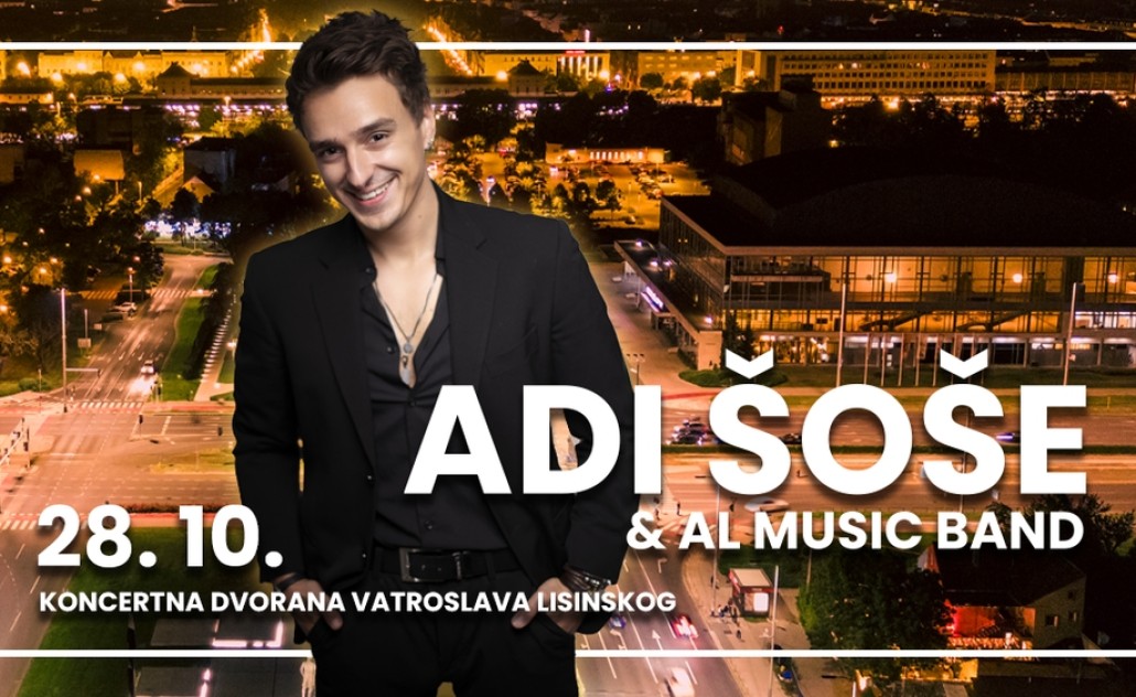 Adi Šoše u Lisinskom, prvi koncert