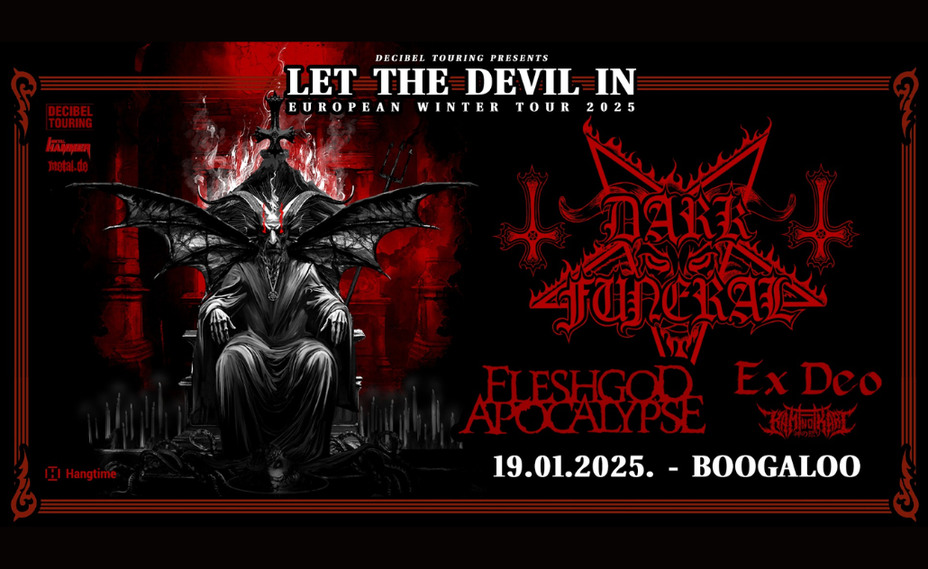 Dark Funeral, Fleshgod Apocalypse, Ex Deo, Kami No Ikari