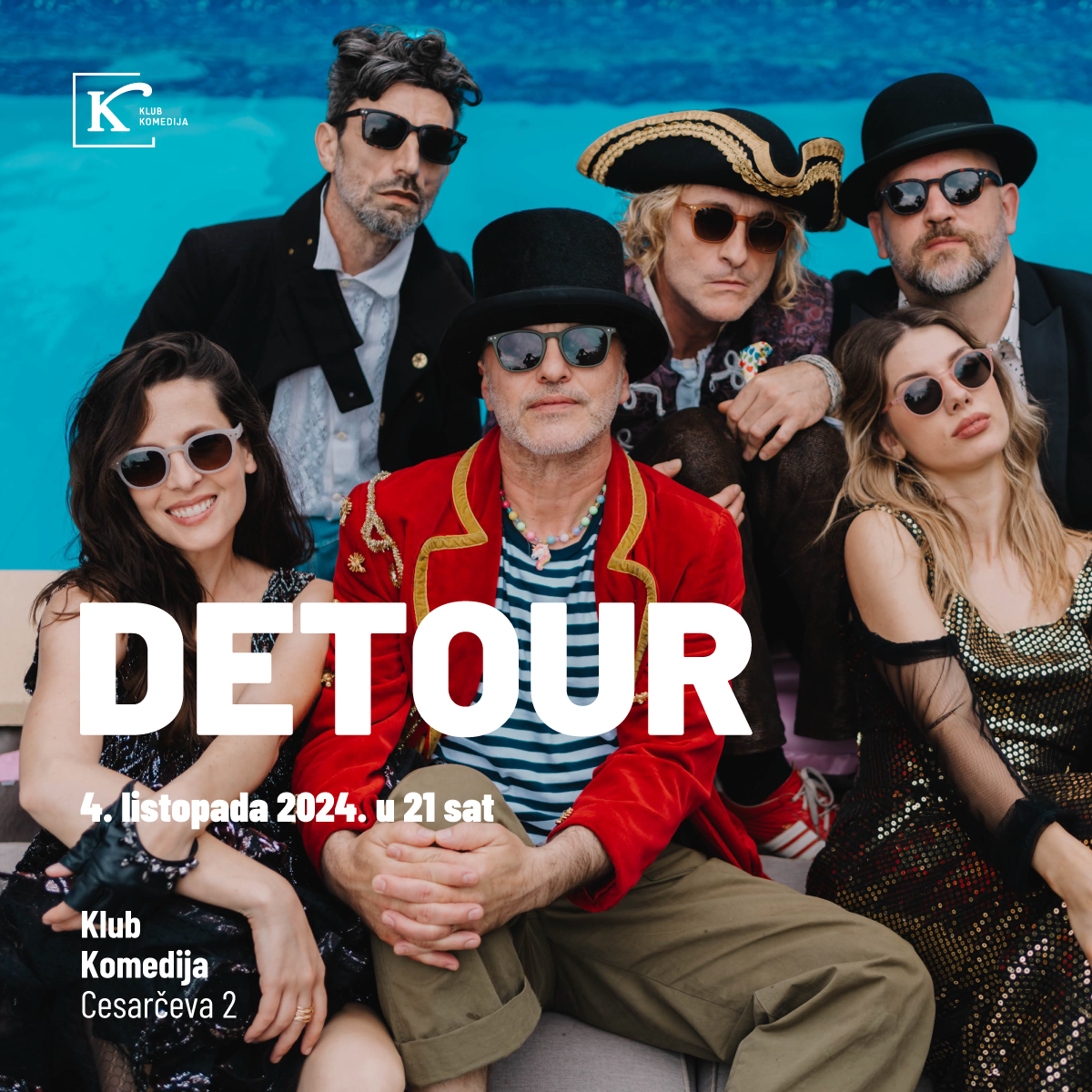 Detour, Klub komedija