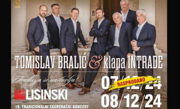 Tomislav Bralić i klapa Intrade u Lisinskom