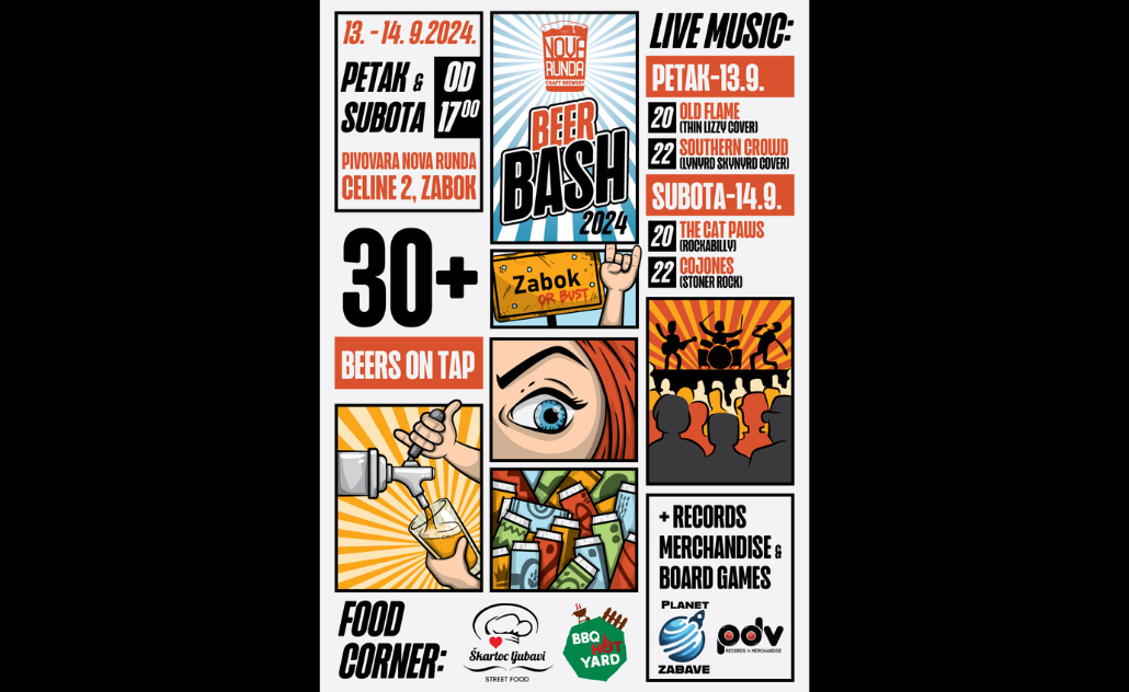 Nova Runda: Beer Bash u Zaboku