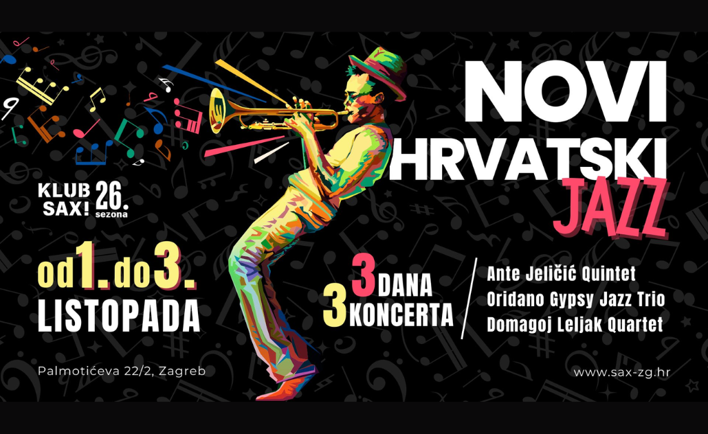 Novi hrvatski jazz u Saxu