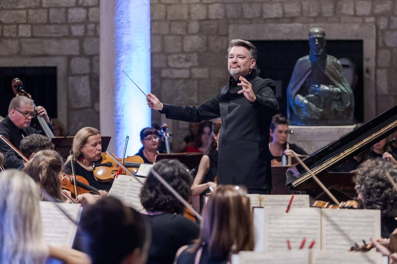 Pavle Zajcev i Dubrovački simfonijski orkestar / foto: Vedran Levi