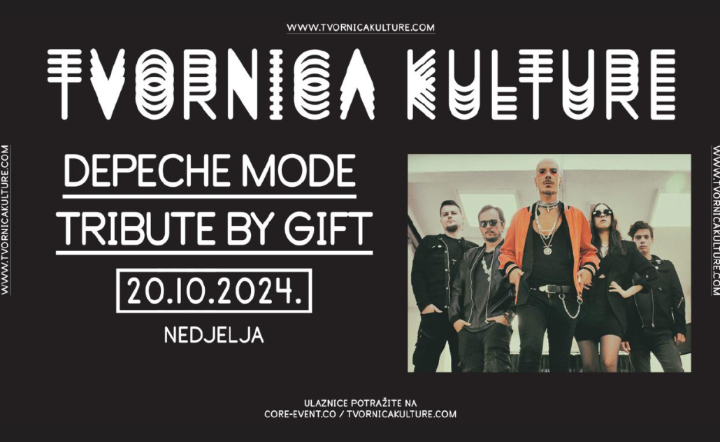 GIFT - Depeche Mode tribute u Tvornici