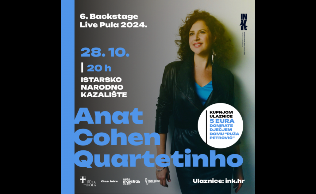 6. Backstage Live Pula Festival: Anat Cohen Quartetinho