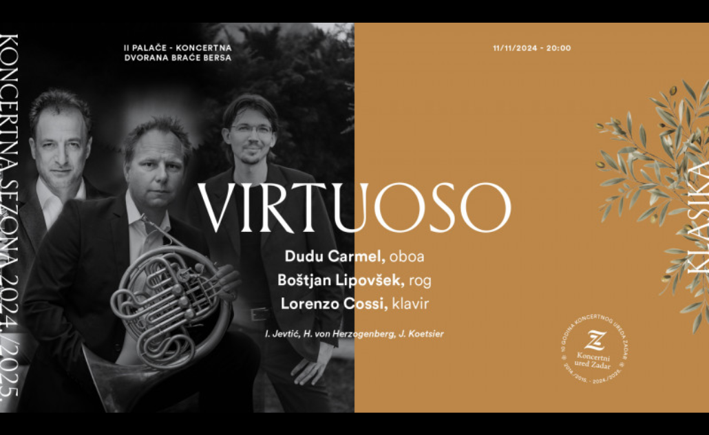 Virtuoso: Dudu Carmel, Boštjan Lipovšek, Lorenzo Cossi