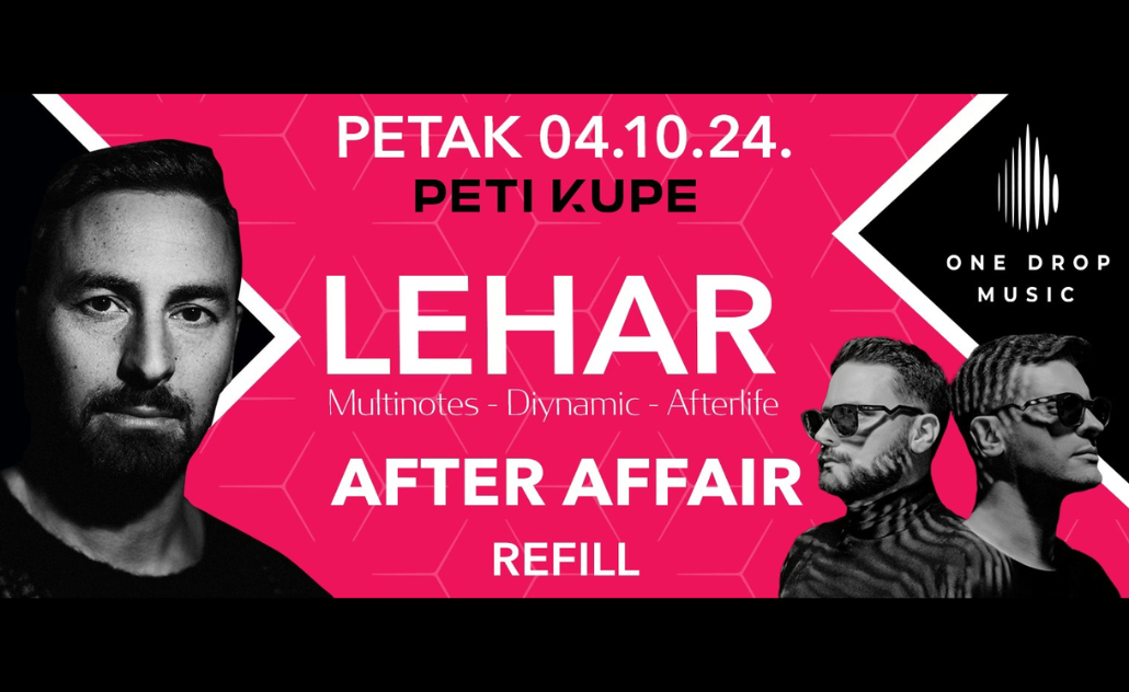 One Drop Music: Lehar, After Affair, Refill @ Peti Kupe