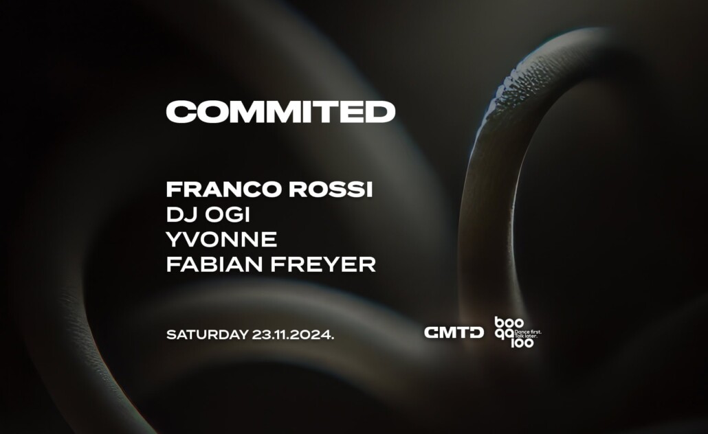 CMTD.: Franco Rossi @ Boogaloo + DJ Ogi, Yvonne, Fabian Freyer