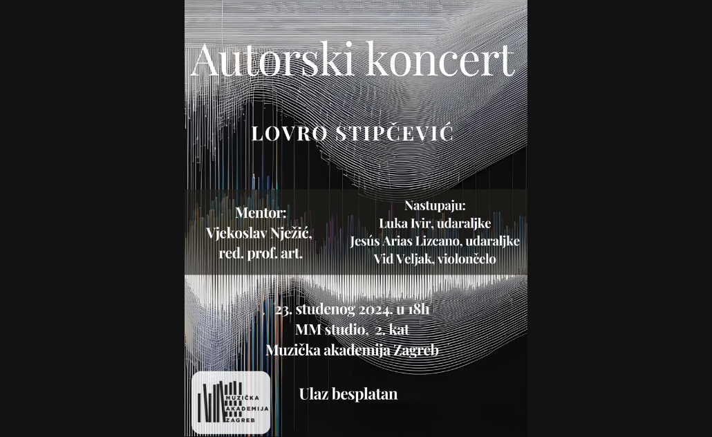 Lovro Stipčević - autorski koncert