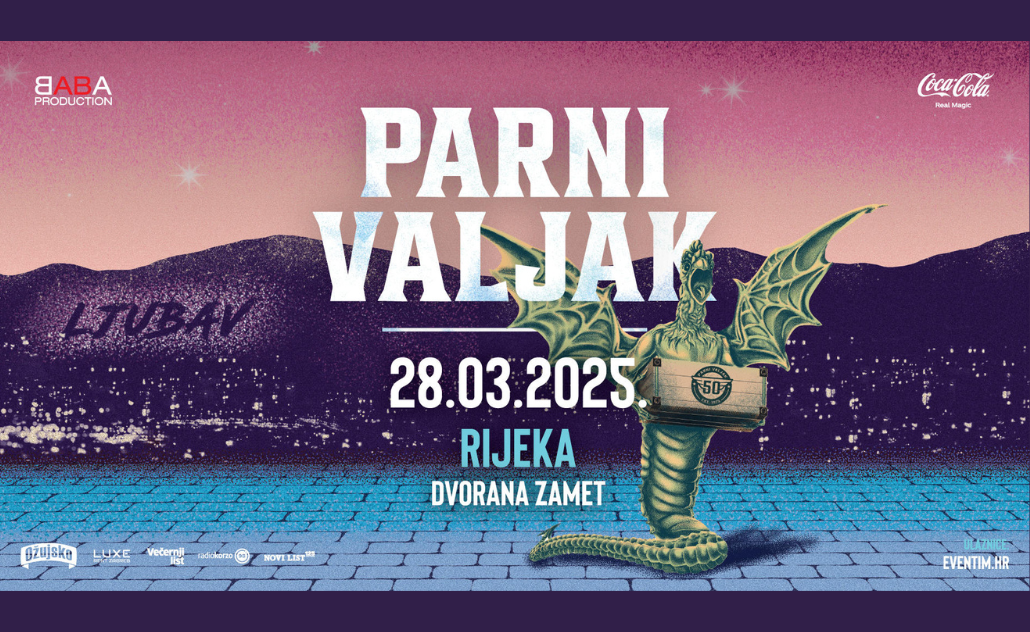 Parni Valjak: “50”, Dvorana Zamet