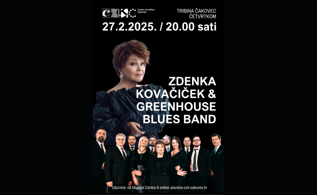 Zdenka Kovačiček & GreenHouse Blues Band u Čakovcu