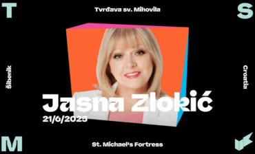 Jasna Zlokić na Tvrđavi sv. Mihovila