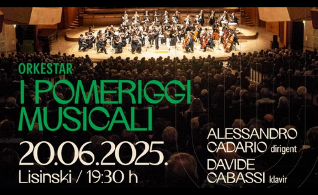 I Pomeriggi Musicali, Alessandro Cadario i Davide Cabassi I Pomeriggi Musicali, Alessandro Cadario i Davide Cabassi