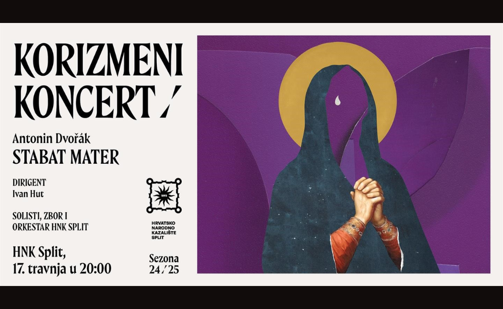 Antonín Dvořák: <i>Stabat mater</i> u HNK Split Antonín Dvořák: <i>Stabat mater</i> u HNK Split