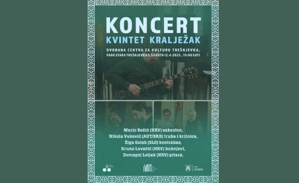 Kvintet Kralježak – Jazz koncert Kvintet Kralježak – Jazz koncert