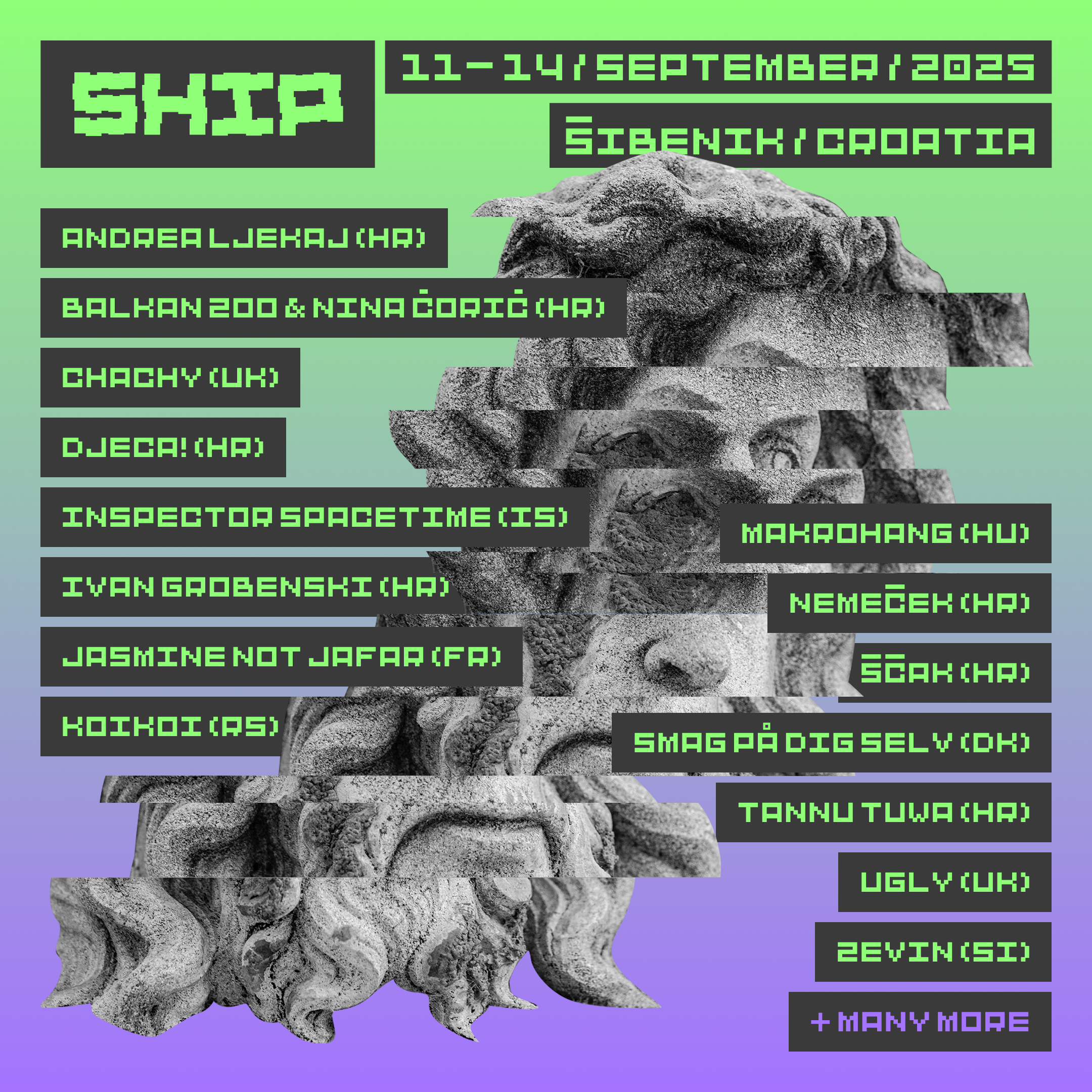 SHIP 2025. - prvi lineup