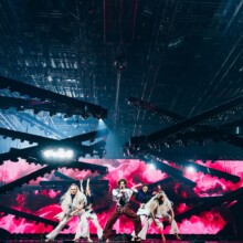 Marko Bošnjak na Eurosongu (prva proba u St. Jakobshalle)