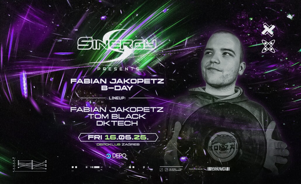 Sinergy presents Fabian Jakopetz B-day @ Depo klub Sinergy presents Fabian Jakopetz B-day @ Depo klub