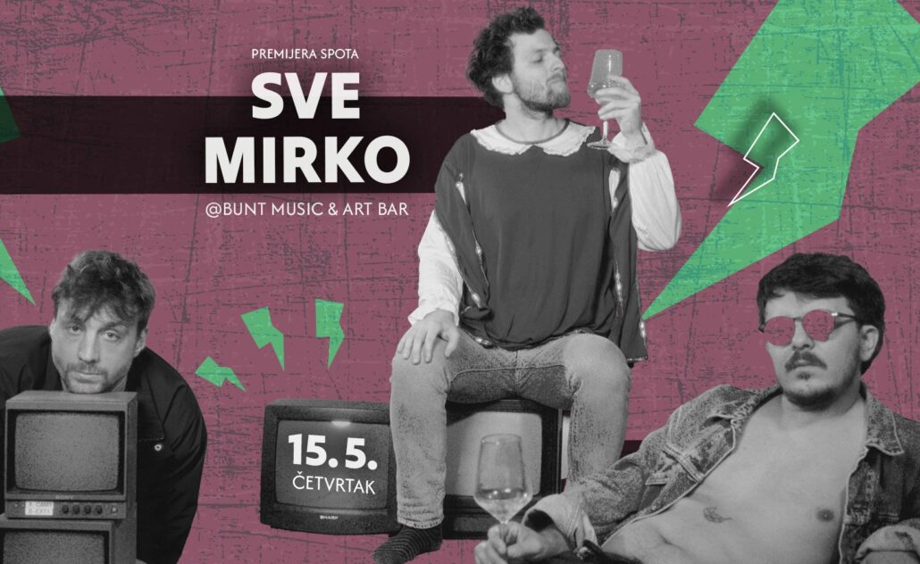 Svemirko: Premijera spota “Ja te vodim do dna” @ Bunt Bar Svemirko: Premijera spota “Ja te vodim do dna” @ Bunt Bar
