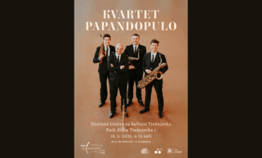 Papandopulo kvartet i David Brutti u Centru za kulturu Trešnjevka