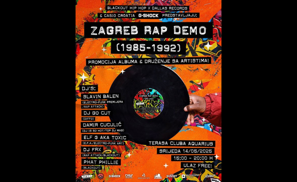Promocija albuma Zagreb Rap Demo (1985–1992)