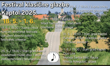 Festival klasične glazbe Kaptol 2025.