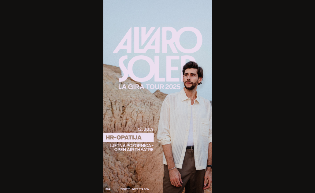 Alvaro Soler - Ljetna pozornica Opatija Alvaro Soler - Ljetna pozornica Opatija