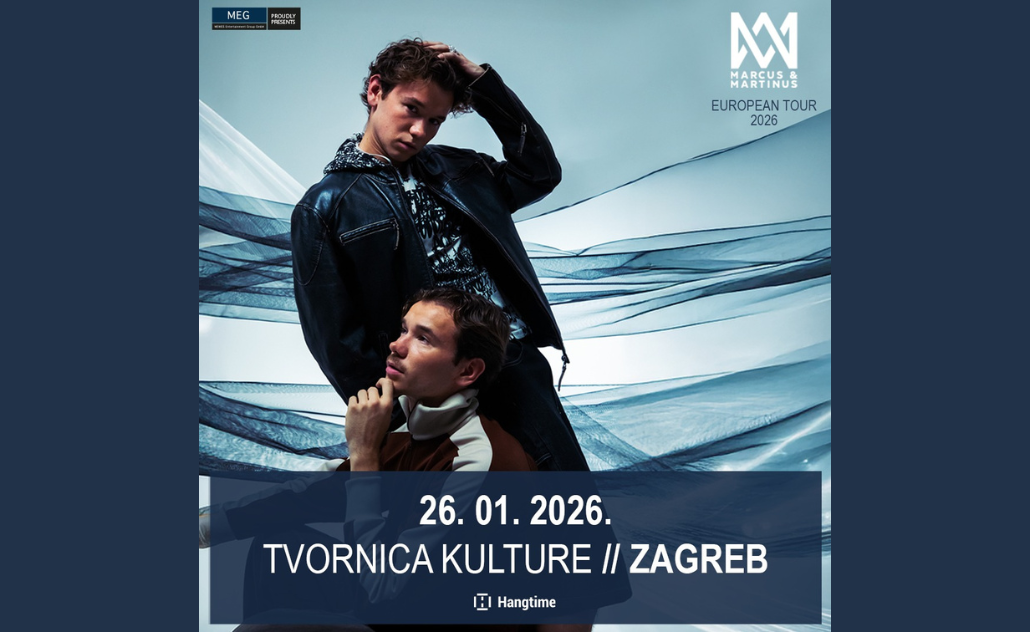 Marcus & Martinus u Tvornici kulture Marcus & Martinus u Tvornici kulture