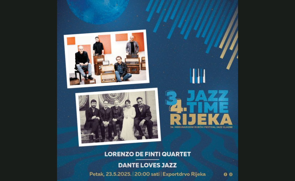 34. JazzTime Rijeka: Lorenzo De Finti Quartet 34. JazzTime Rijeka: Lorenzo De Finti Quartet
