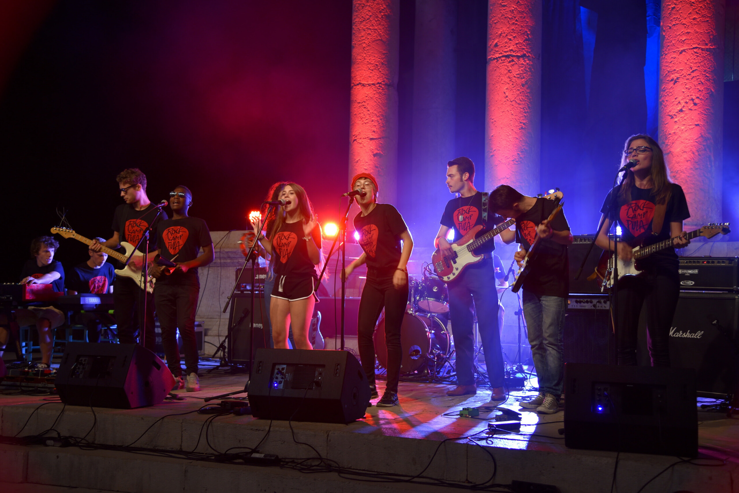 Rock kamp Pula