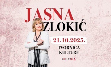 Jasna Zlokić u Tvornici kulture