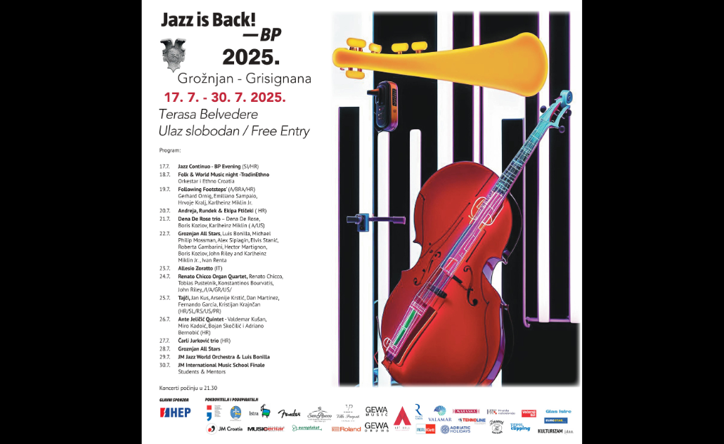 Jazz is back! BP 2025. Jazz is back! BP 2025.