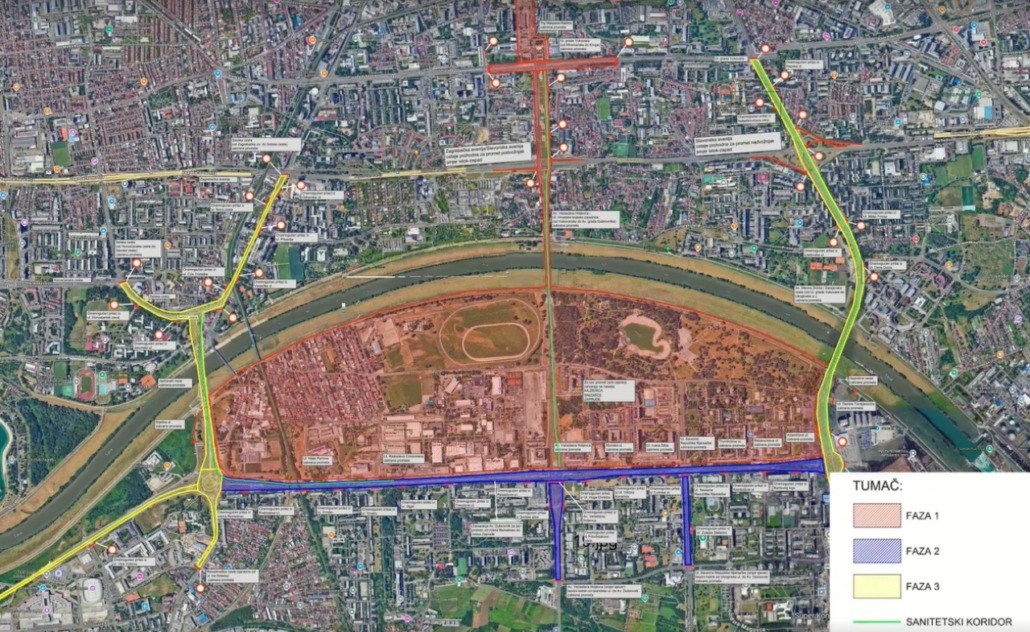 Thompson na Hipodromu – plan prometa Thompson na Hipodromu - plan prometa