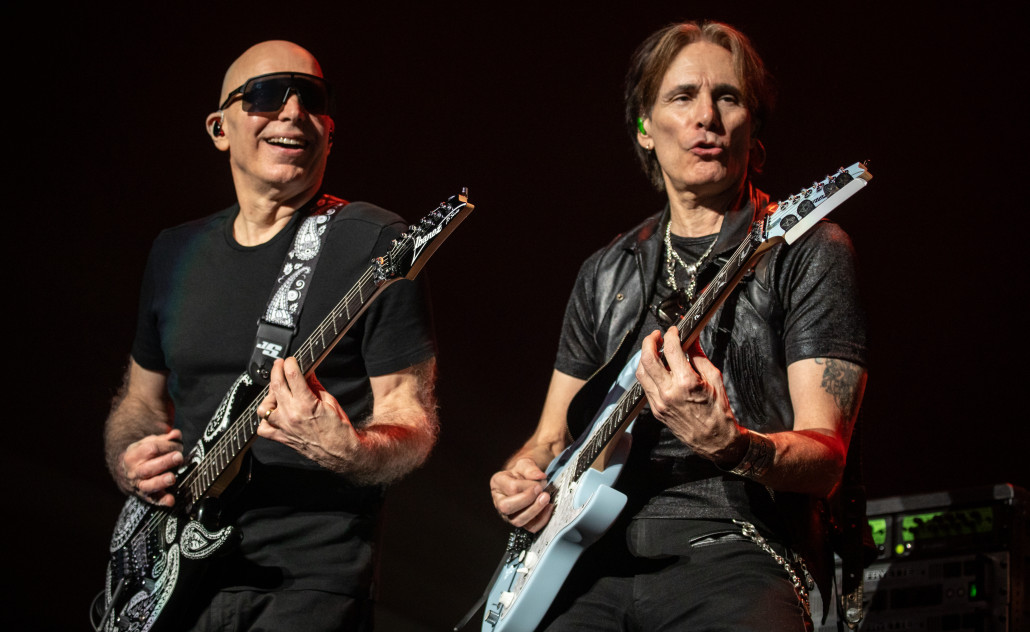 Joe Satriani i Steve Vai / foto: Jon Luini