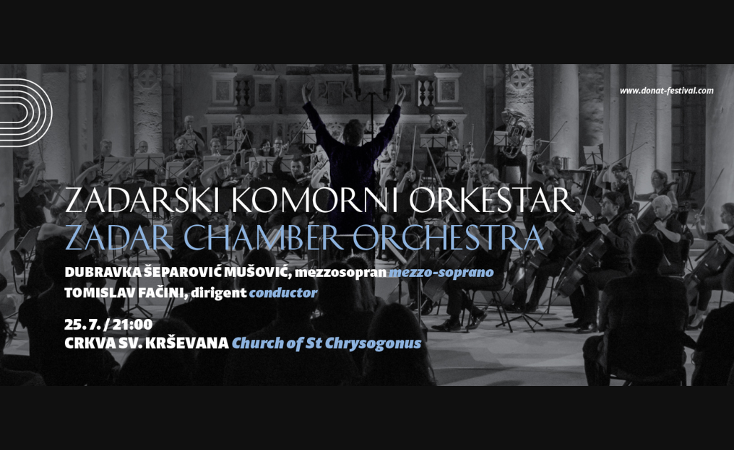 Glazbene večeri u Sv. Donatu – Zadarski komorni orkestar