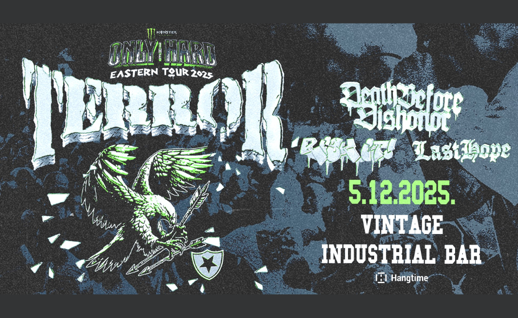 Terror u Vintage Industrial Baru + Death Before Dishonor, Risk It! & Last Hope Terror u Vintage Industrial Baru + Death Before Dishonor, Risk It! & Last Hope