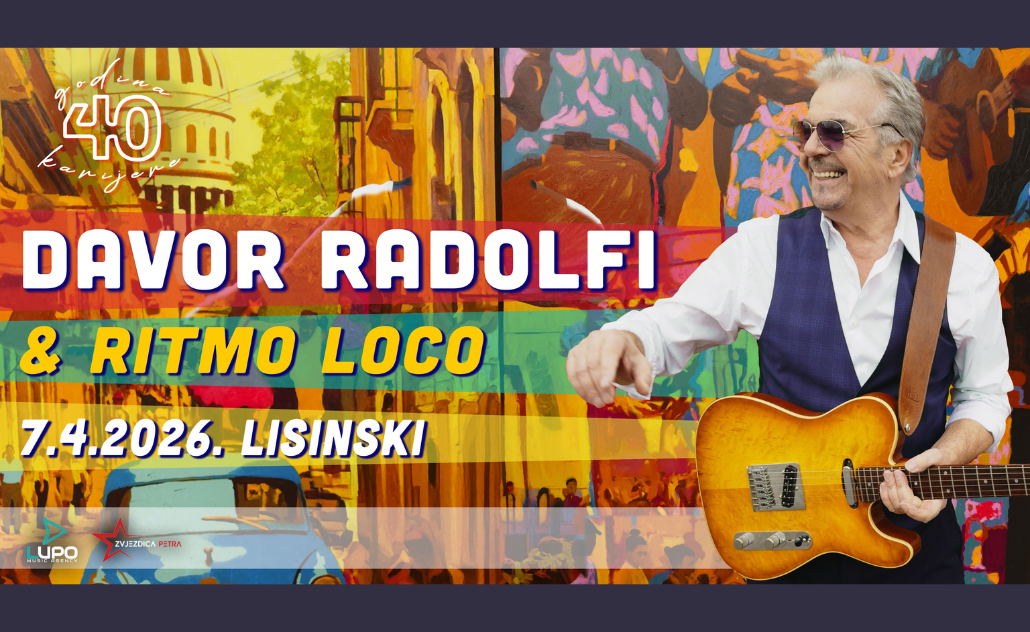 Davor Radolfi i Ritmo Loco u Lisinskom Davor Radolfi i Ritmo Loco u Lisinskom