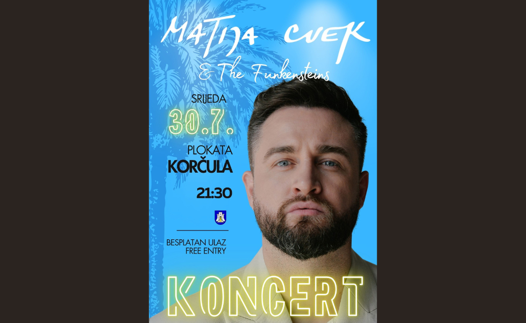 Matija Cvek & The Funkensteins na Korčuli