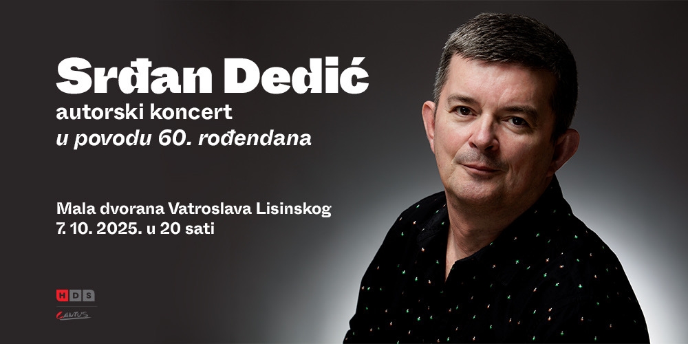 Srđan Dedić - autorski koncert
