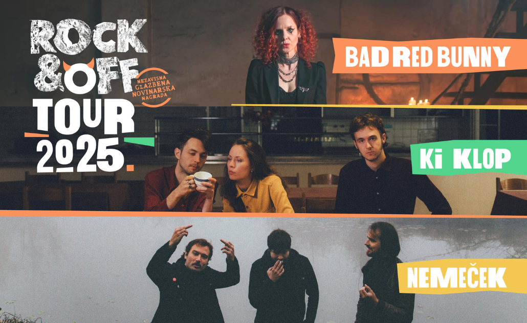 Rock&Off Tour 2025. – Bad Red Bunny, Ki Klop i Nemeček