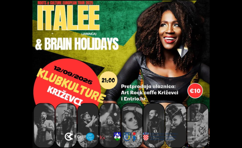 Italee & Brain Holidays - Klub Kulture Križevci Italee & Brain Holidays - Klub Kulture Križevci