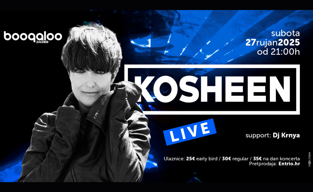 Kosheen live! u Boogaloou Kosheen live! u Boogaloou