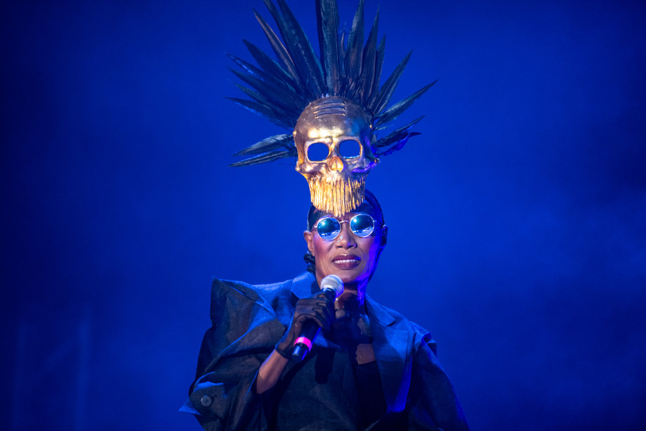 Grace Jones u Areni Pula / Foto: Davor Denkovski