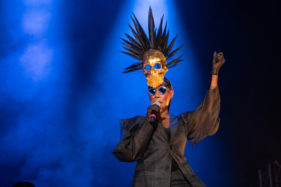 Grace Jones u Areni Pula / Foto: Davor Denkovski